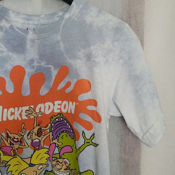 Nickelodeon Viacom T-Shirt Size S Hey Arnold Norbert Beaver CatDog Stimpy Rocko - Picture 4 of 8